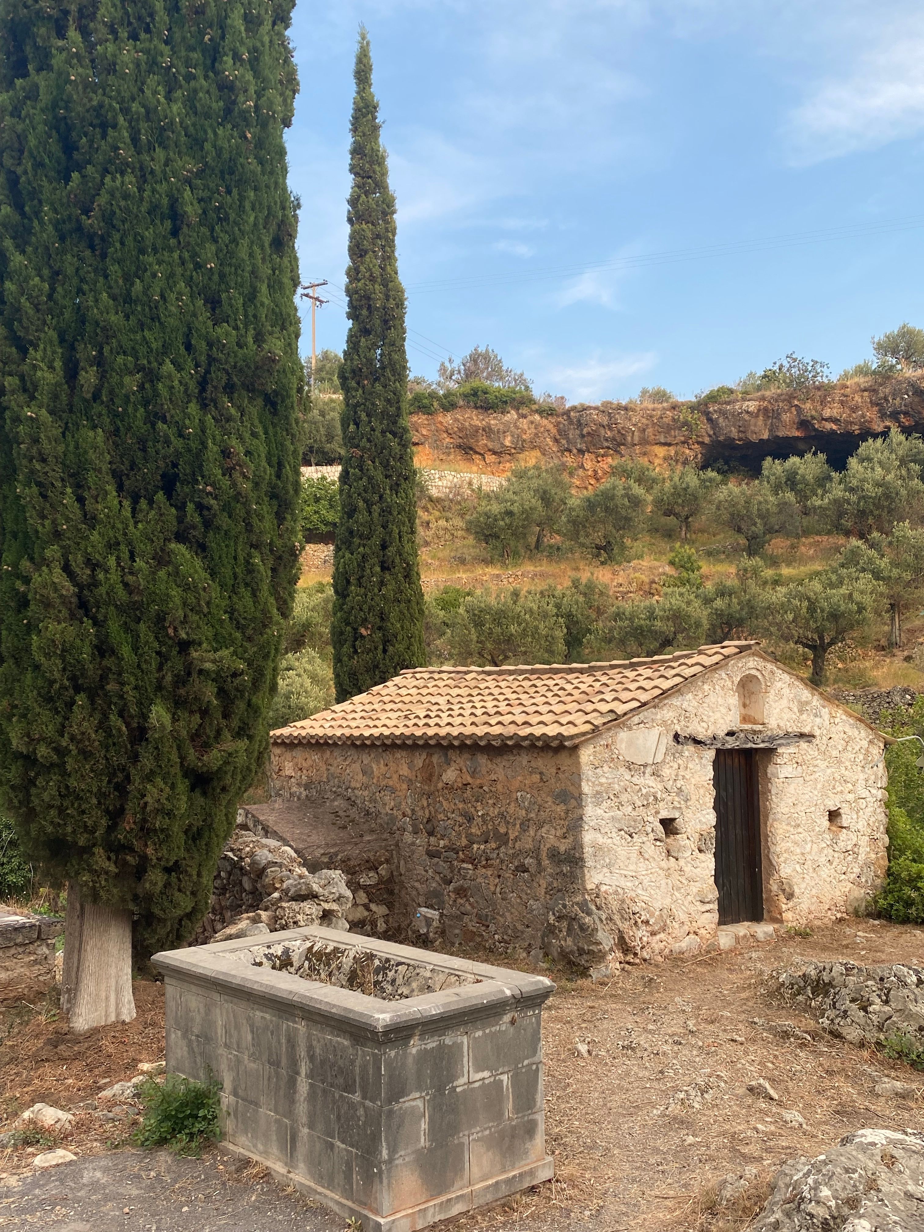 Rustic Stone Chapel in Greek Countryside · Free Stock Photo