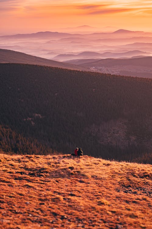 Безкоштовне стокове фото на тему «гори, з підсвіткою, Захід сонця»