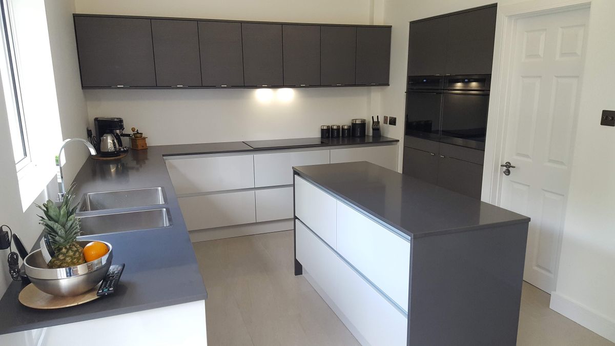 graphite kitchen ideas uk — Hardware, Taps and Metals