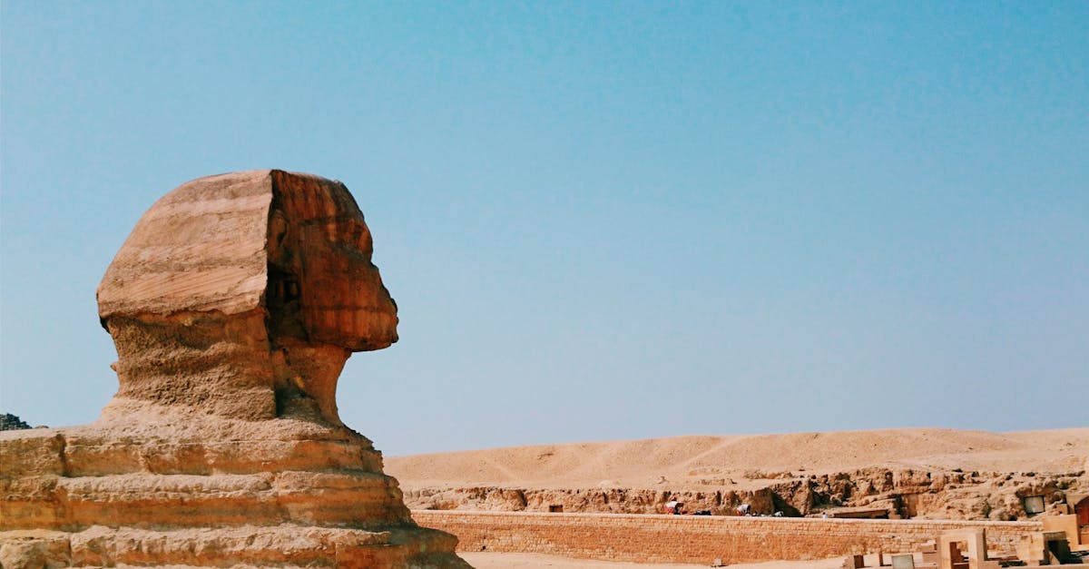 Free stock photo of desert, exploring, great sphinx of giza