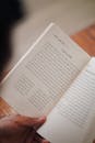 Arabic Book Reading Indoors
