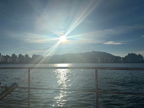 Free sunset view Stock Photo