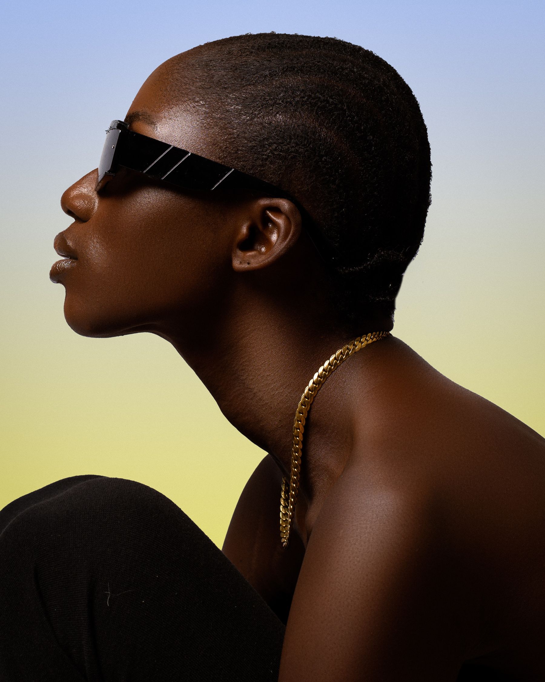 African female fashion portrait