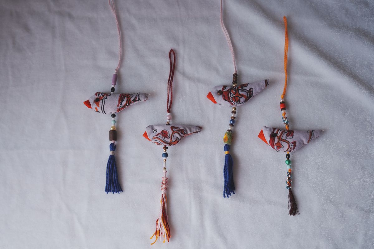 Tassel Keyring Charm image 1