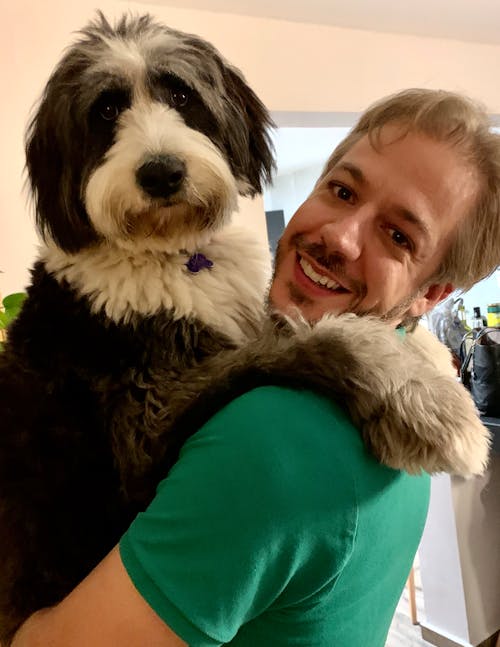 Foto profissional grátis de abraço de cachorro, cachorrinho, cachorro