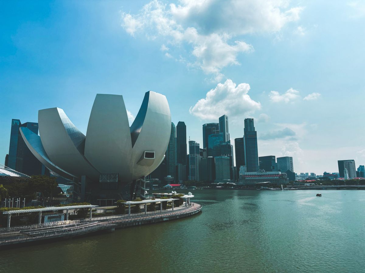 Marina Bay Sands Singapore skyline Asia travel