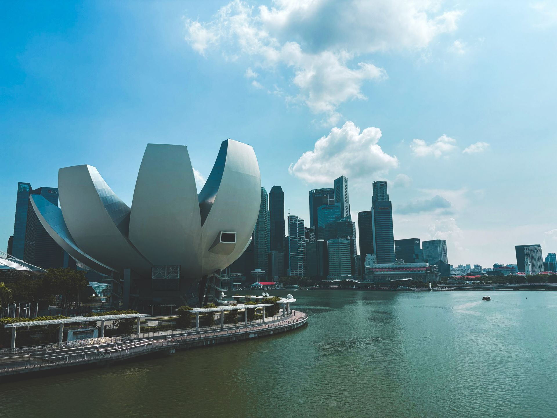 Singapore Marina Bay skyline