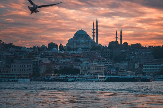 Bosphorus sunset private boat — Istanbul