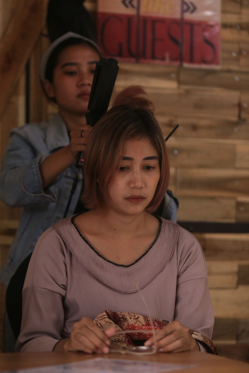 Hair styling in Guntur at Hamgus