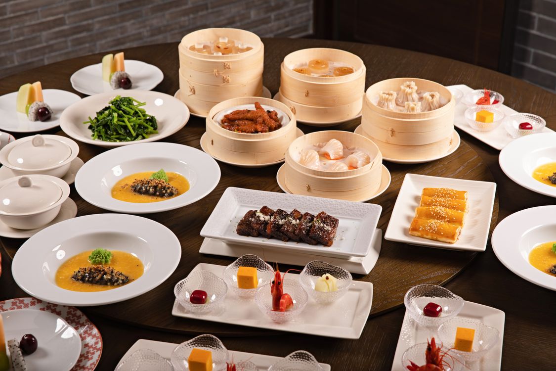 Delicious Dim Sum Menu Delicious Assorted Chinese Dim Sum Platter · Free Stock Photo
