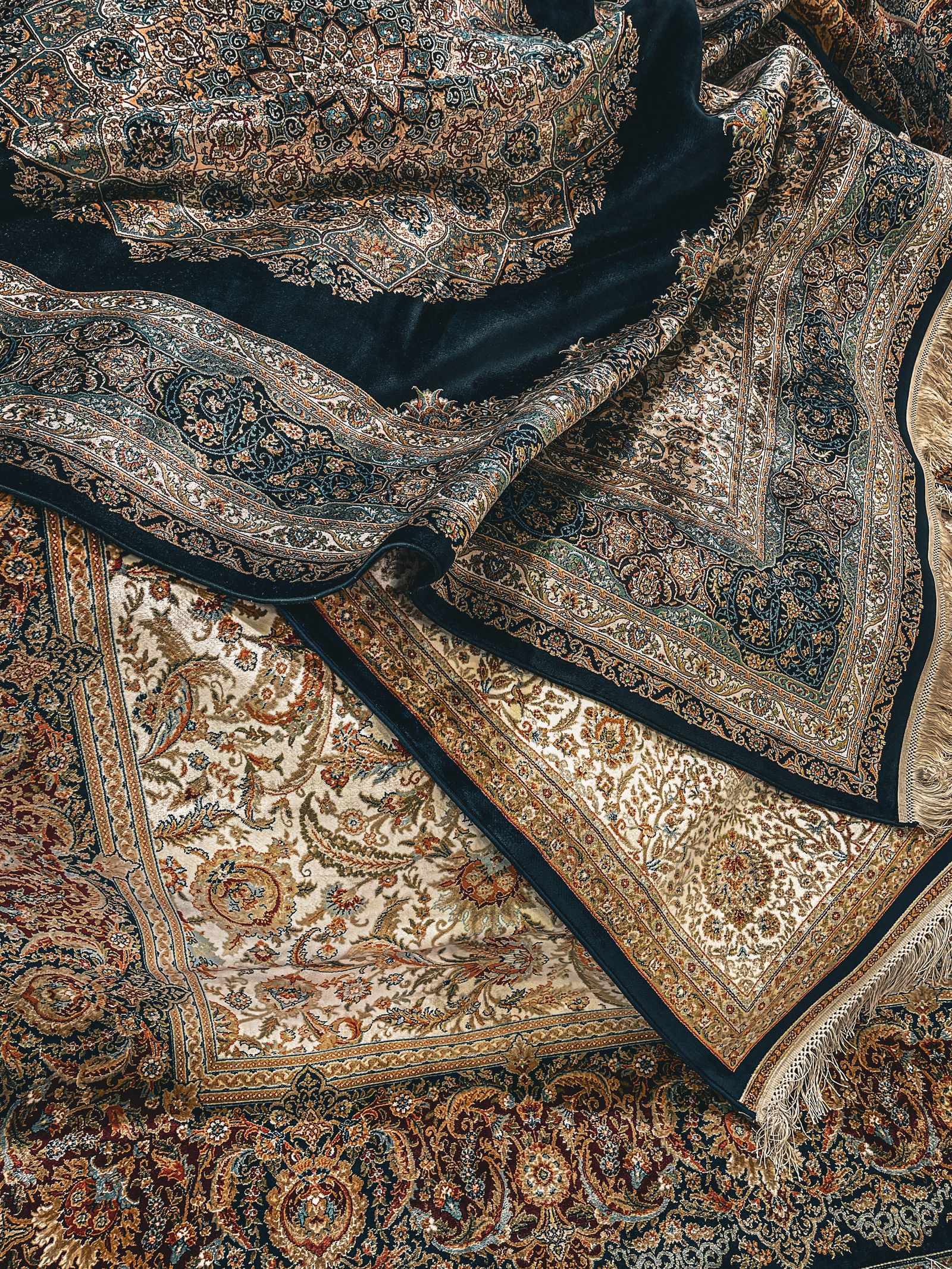 Detailed oriental area rugs cleaned with care