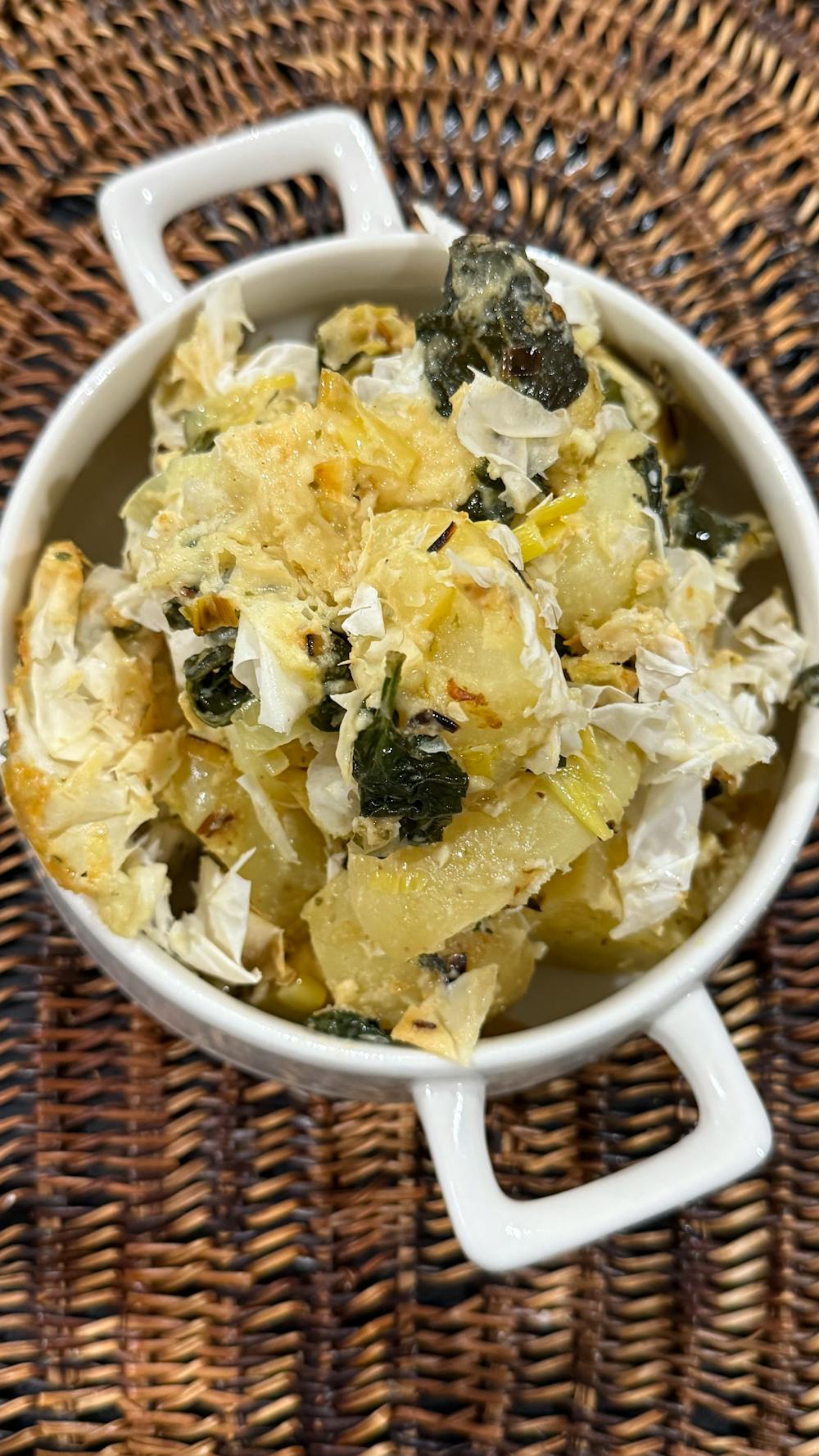 Hearty Potato and Spinach Chowder