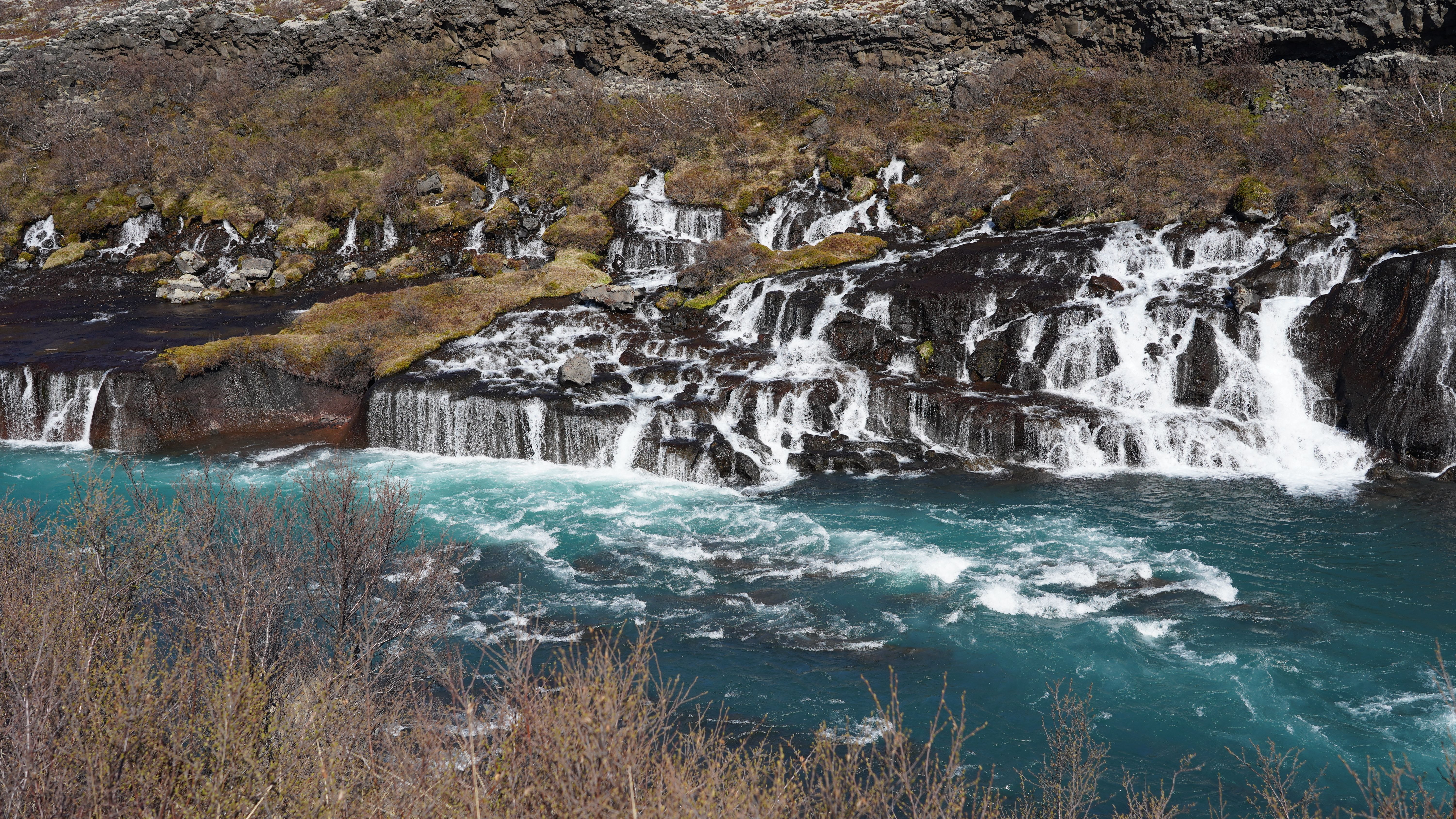 Hraunfossar — photo by X1ntao ZHOU