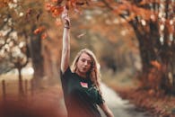 Photo Of Woman Wearing Black Shirt