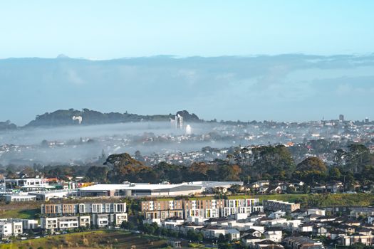 Mt Eden volcano morning — Auckland
