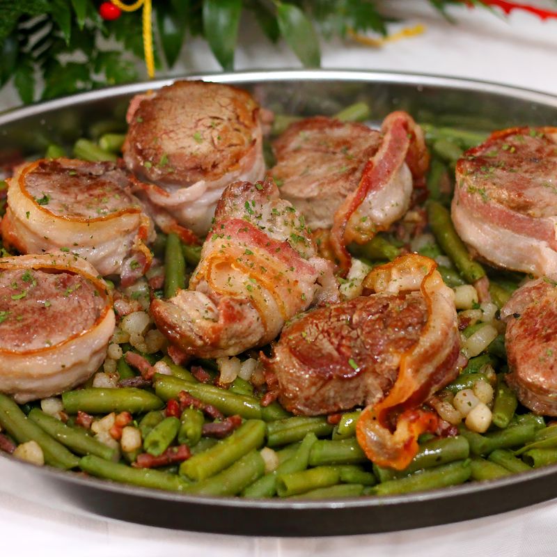 Southern Green Beans with Bacon