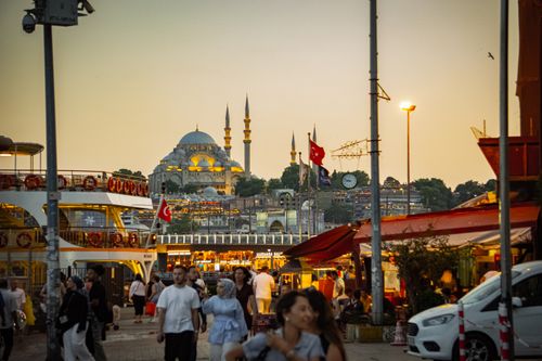 Free stock photo of a mosque, blue, canon Stock Photo