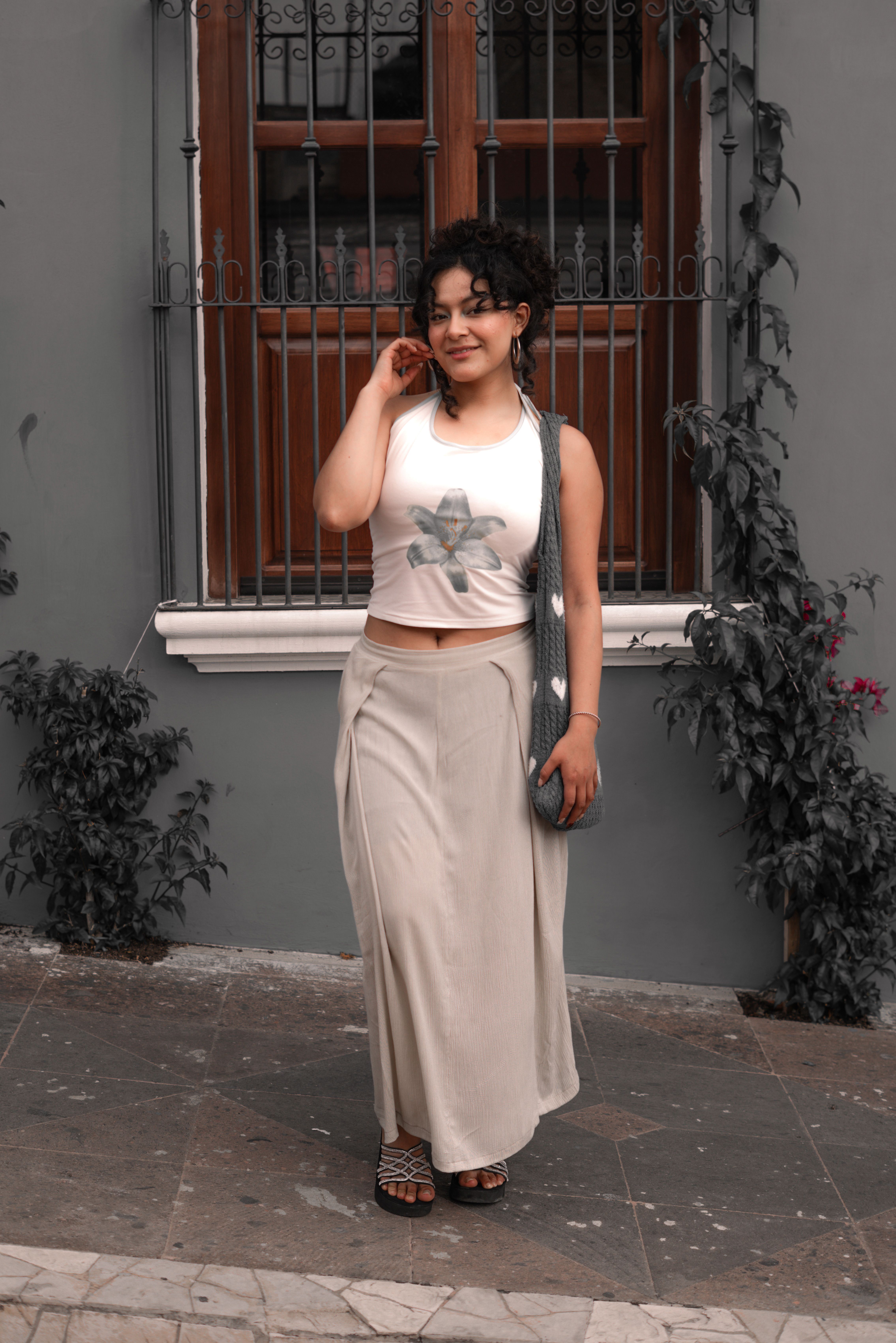 Calça Wide Leg
