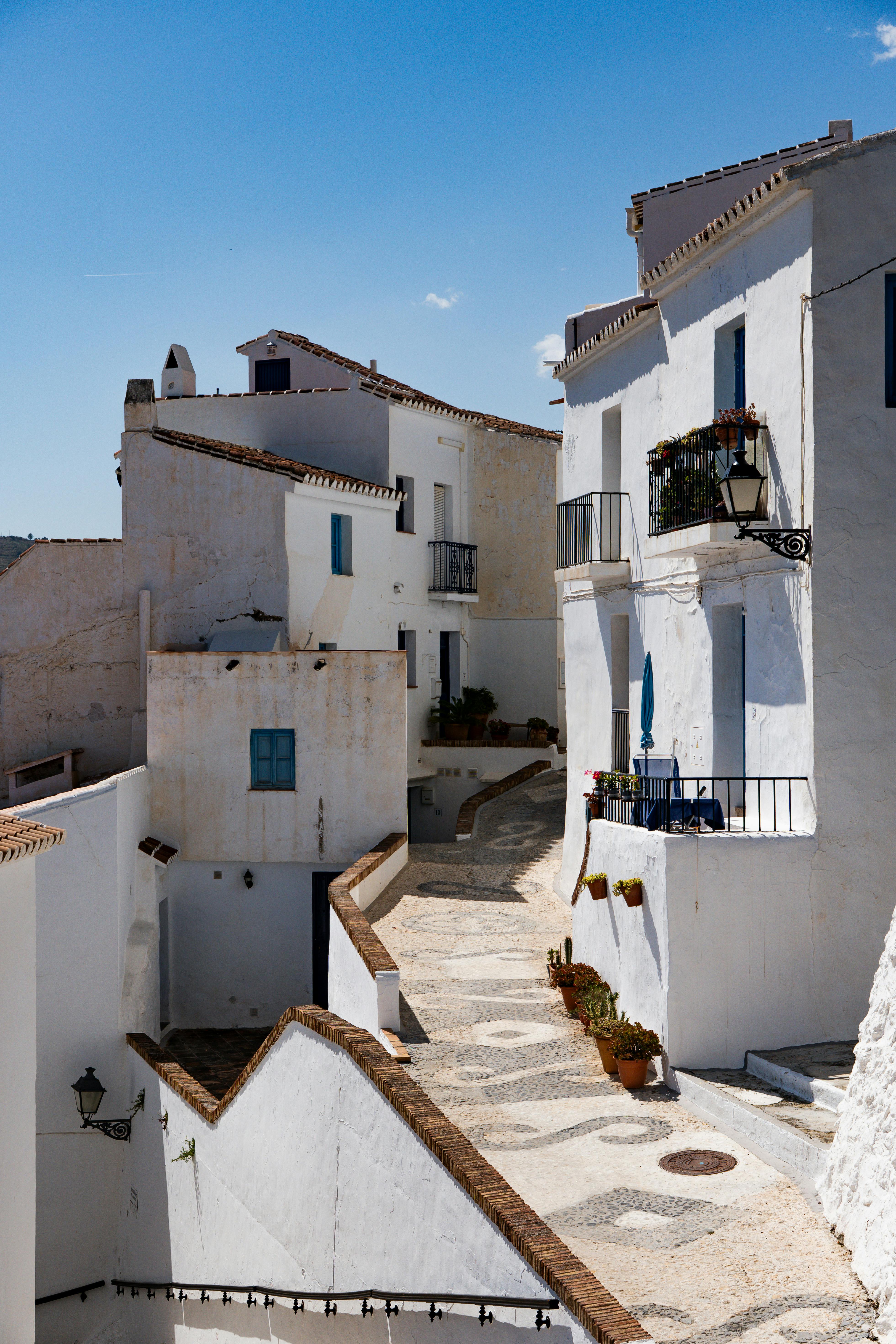 Discover the old-world charm of Frigiliana's cobblestone streets in Andalusia, Spain.