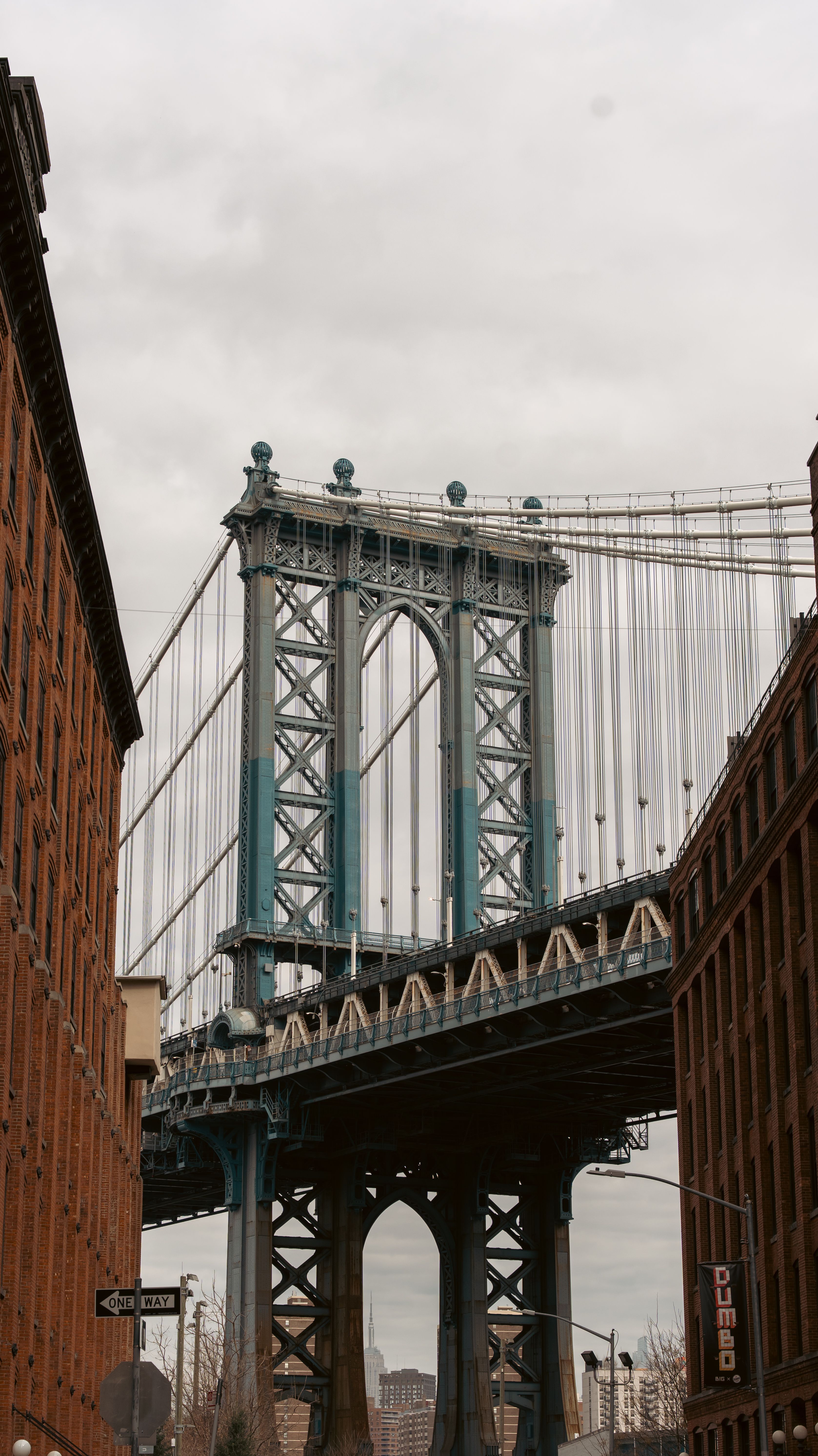 Iconic View of Manhattan Bridge in New York City · Free Stock Photo