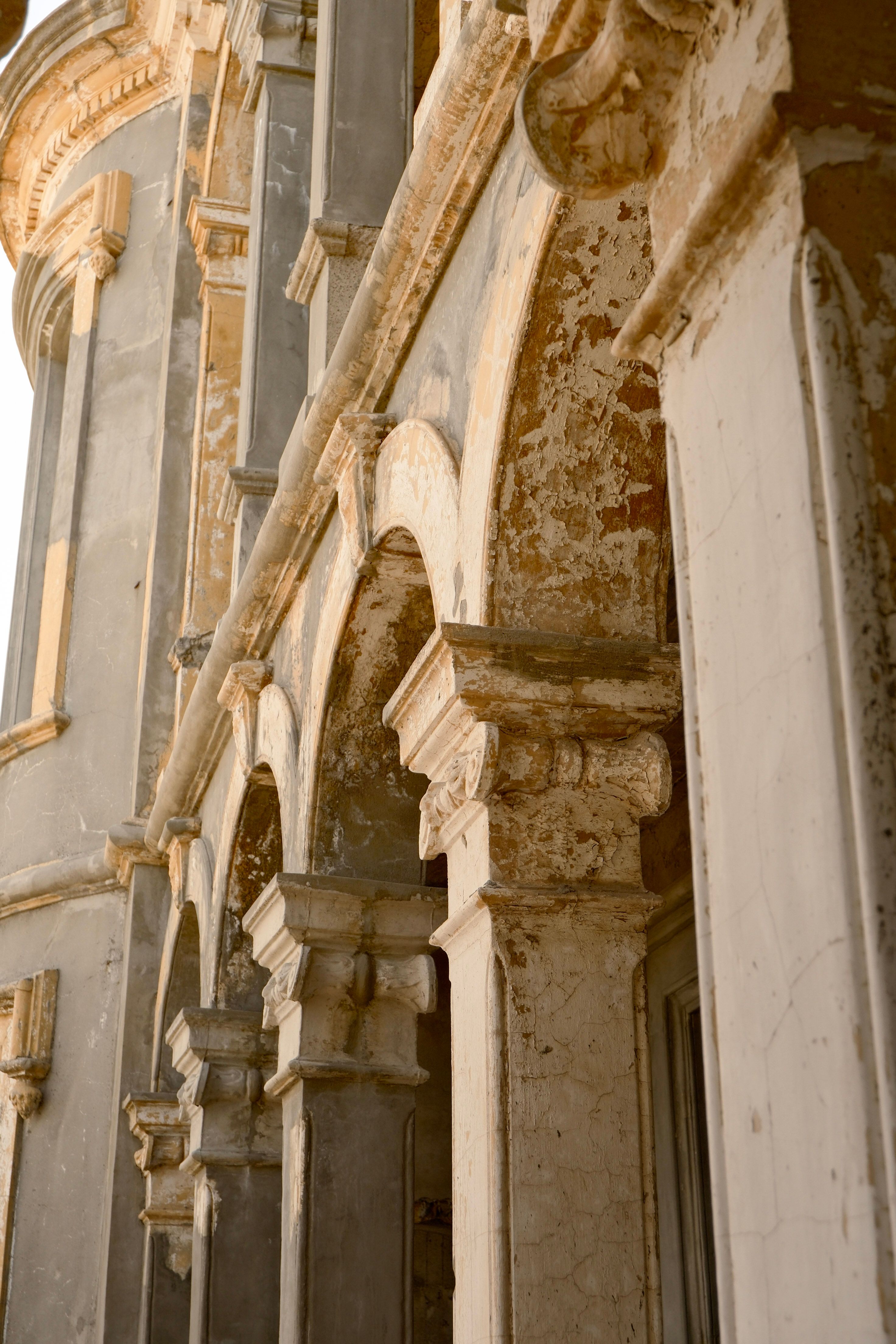 Vintage Architectural Detail of Historic Building · Free Stock Photo
