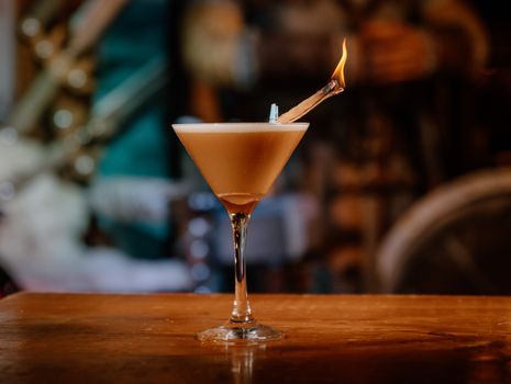 cocktail candle