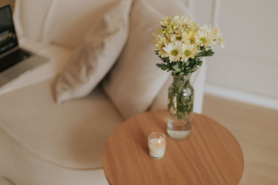 set up home office living room tip separate zone tip
