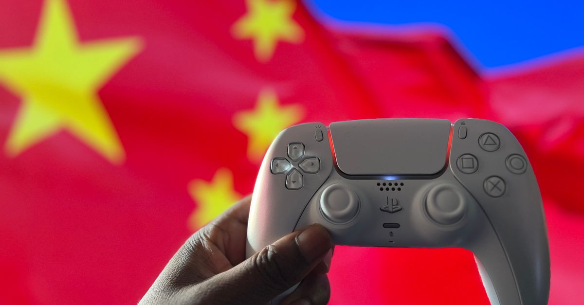 Chinese Video Controller Video Game Controller with Chinese Flag Background · Free Stock Photo