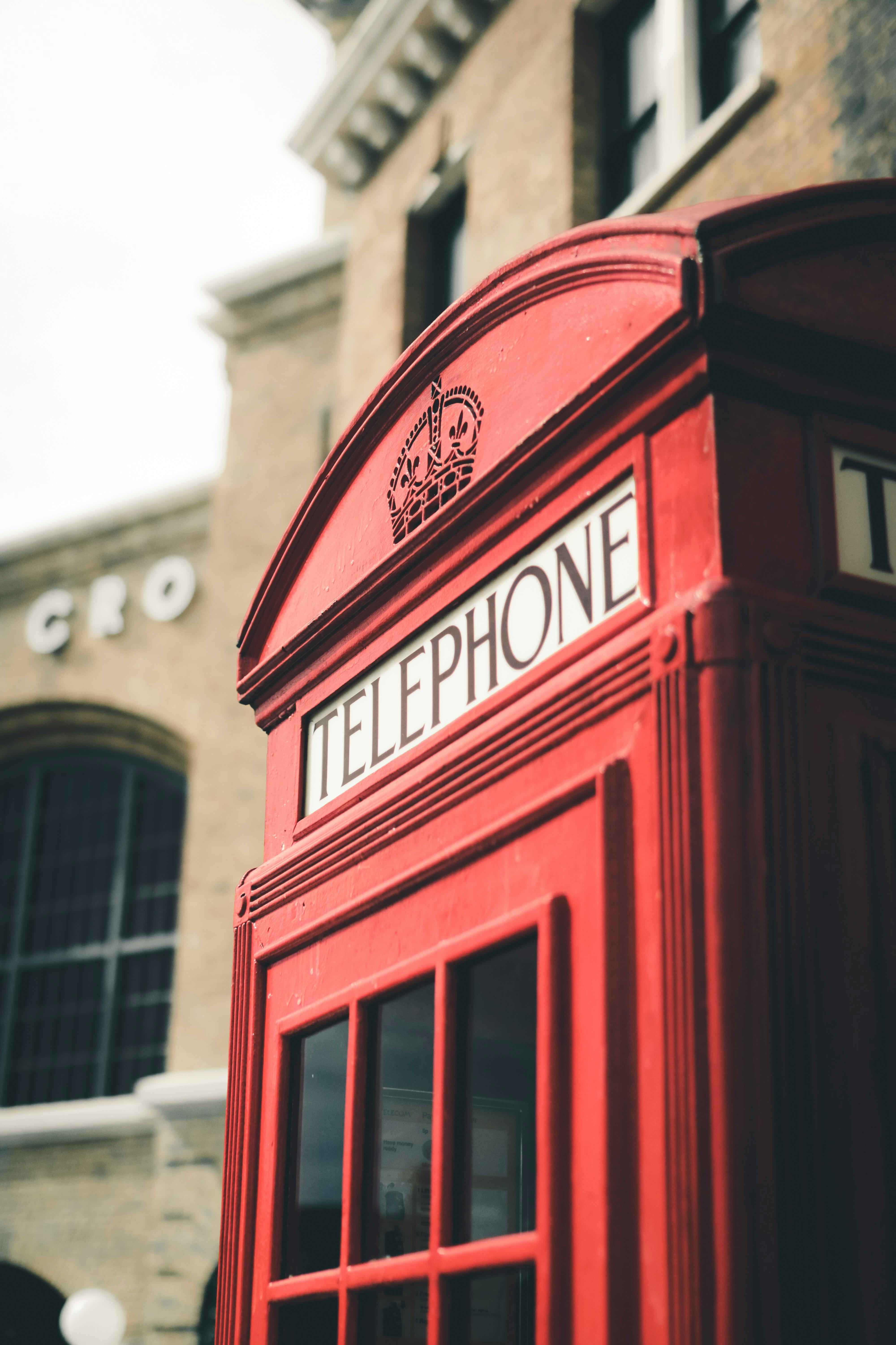 Download Vintage London Telephone Booth Wallpaper  Wallpaperscom