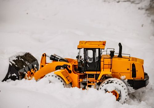 Free stock photo of active play, big equipment, blanket of snow Stock Photo