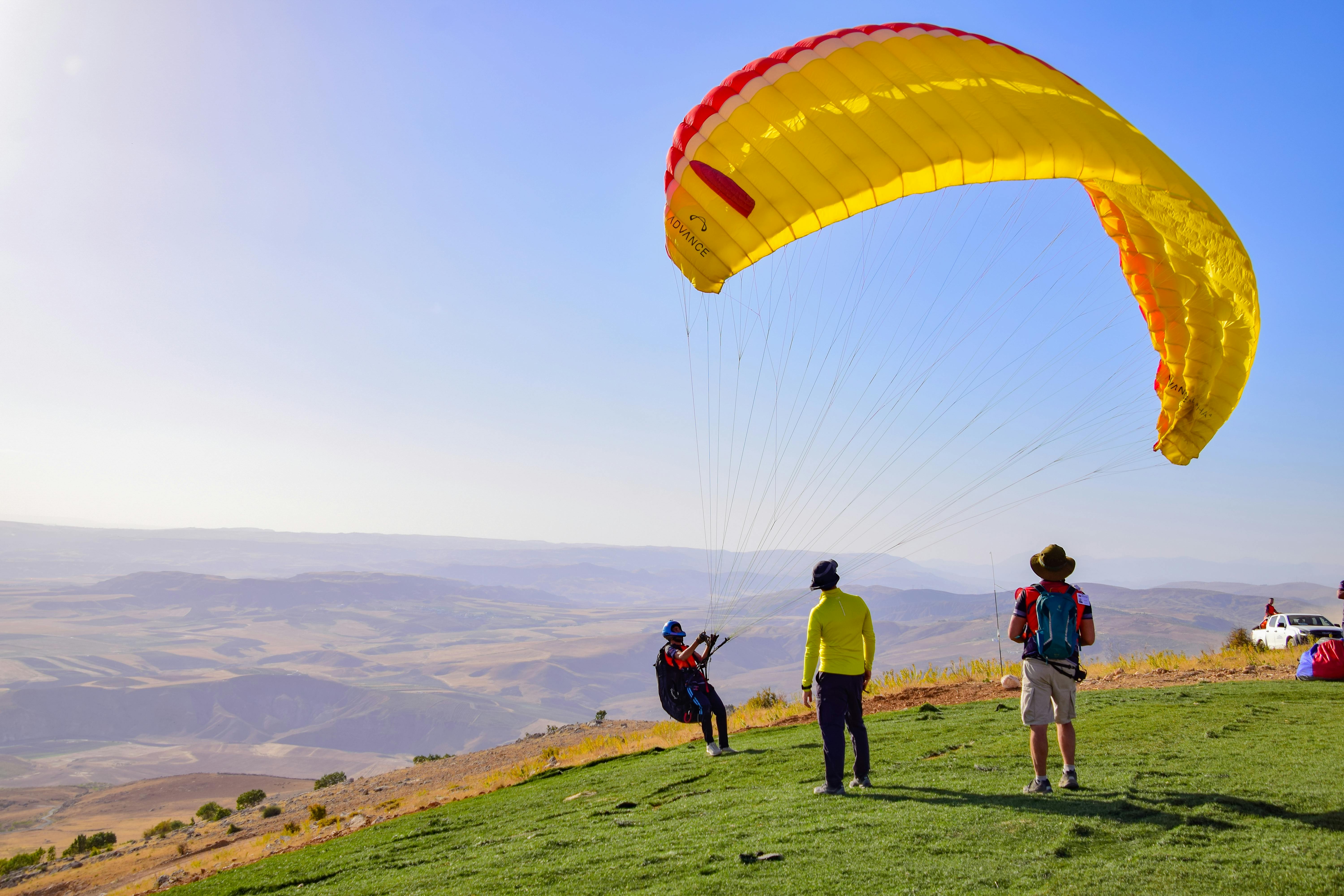 Paragliding Marrakech region Morocco