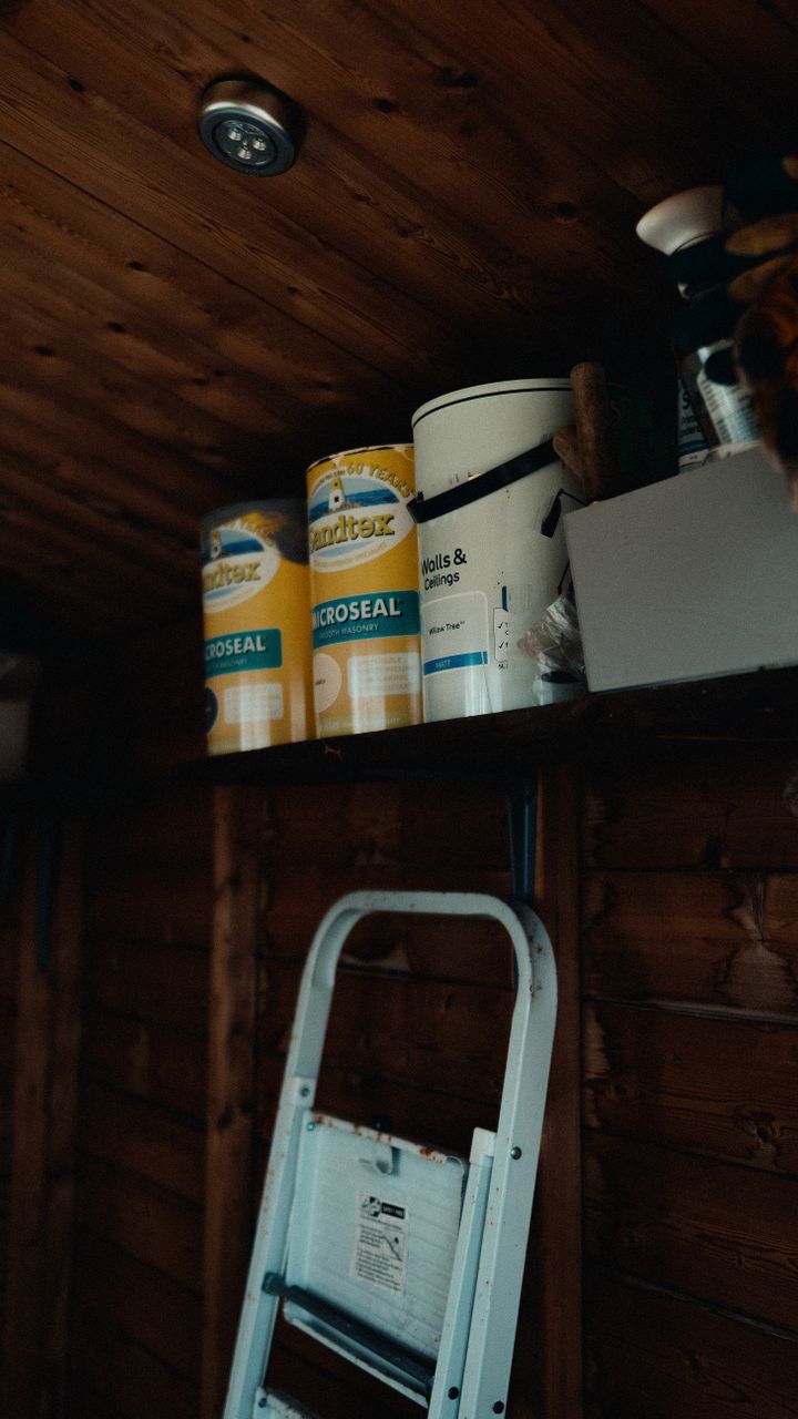 Incorporate a Ladder Shelf