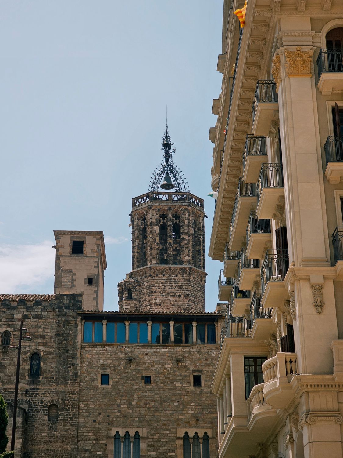 Gothic Architecture In Barcelona Spain Free Stock Photo gothic-architecture-in-barcelona-spain-free-stock-photo