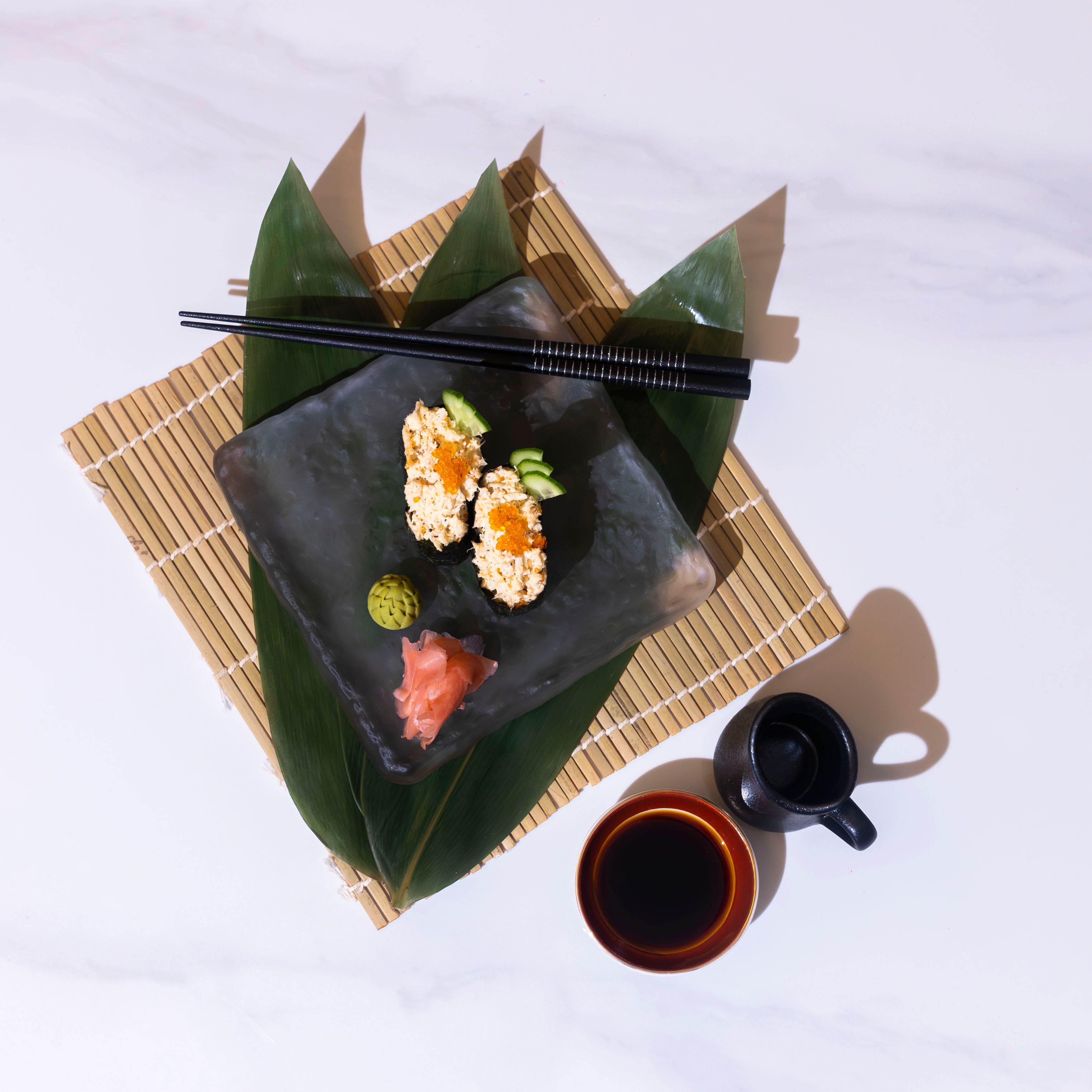 Sushi Plate Set with Chopsticks