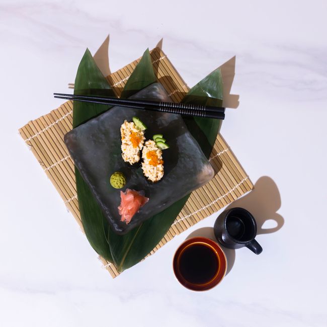 Sushi Plate Set with Chopsticks