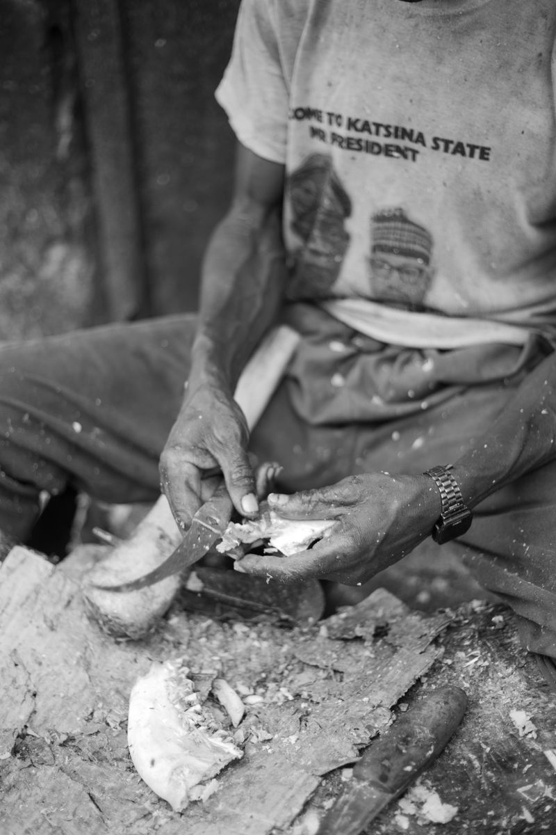 Bone & wood carving