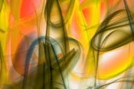 Vibrant Abstract Light Trails Art in Guaratuba