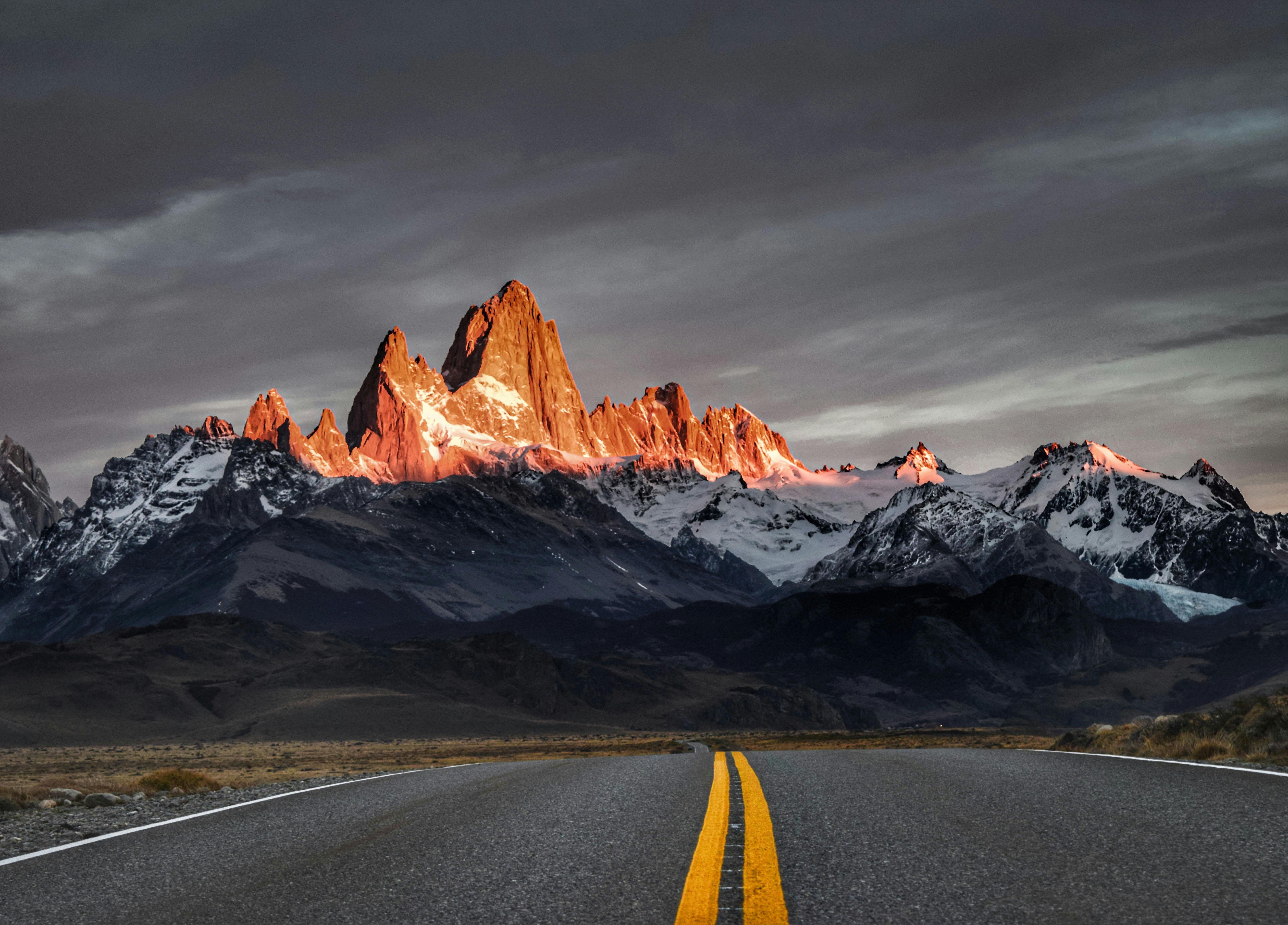 Fitz Roy lever du soleil Patagonie El Chaltén