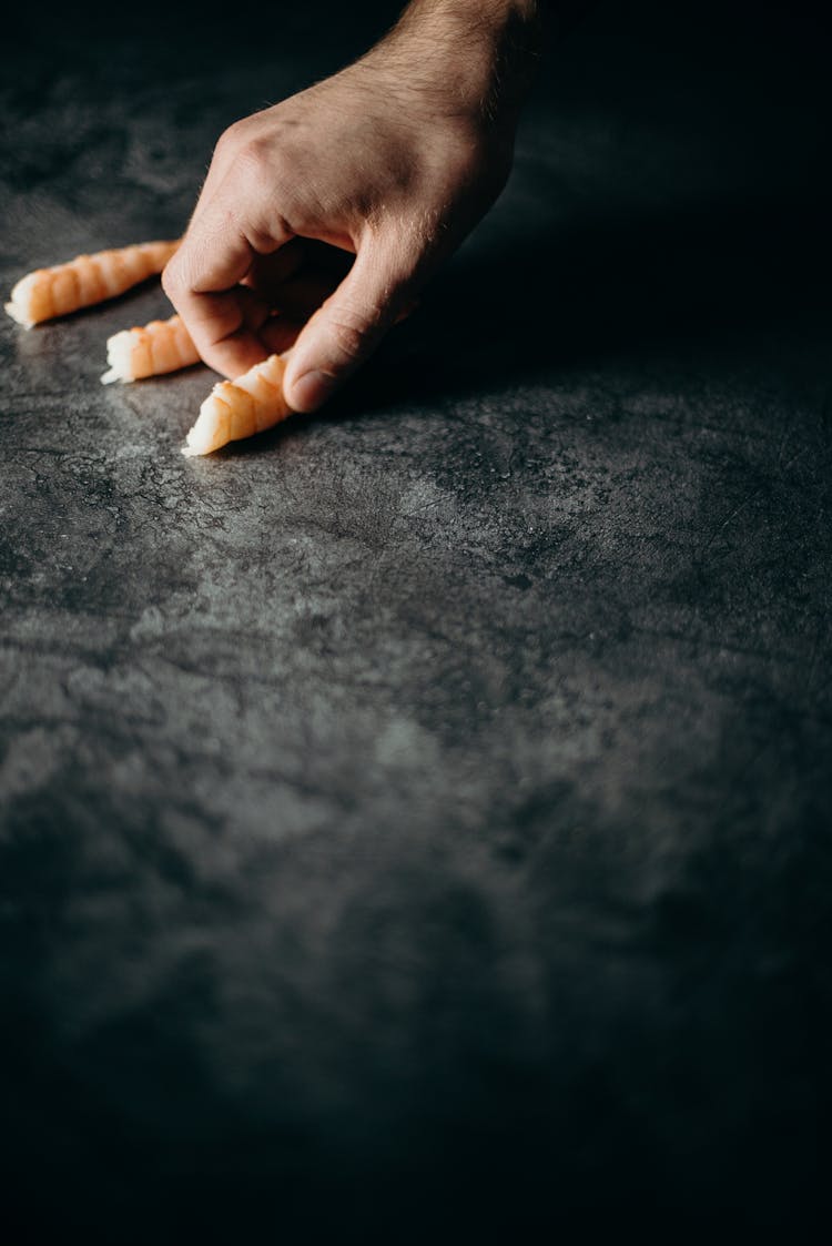 Sliced Prawns