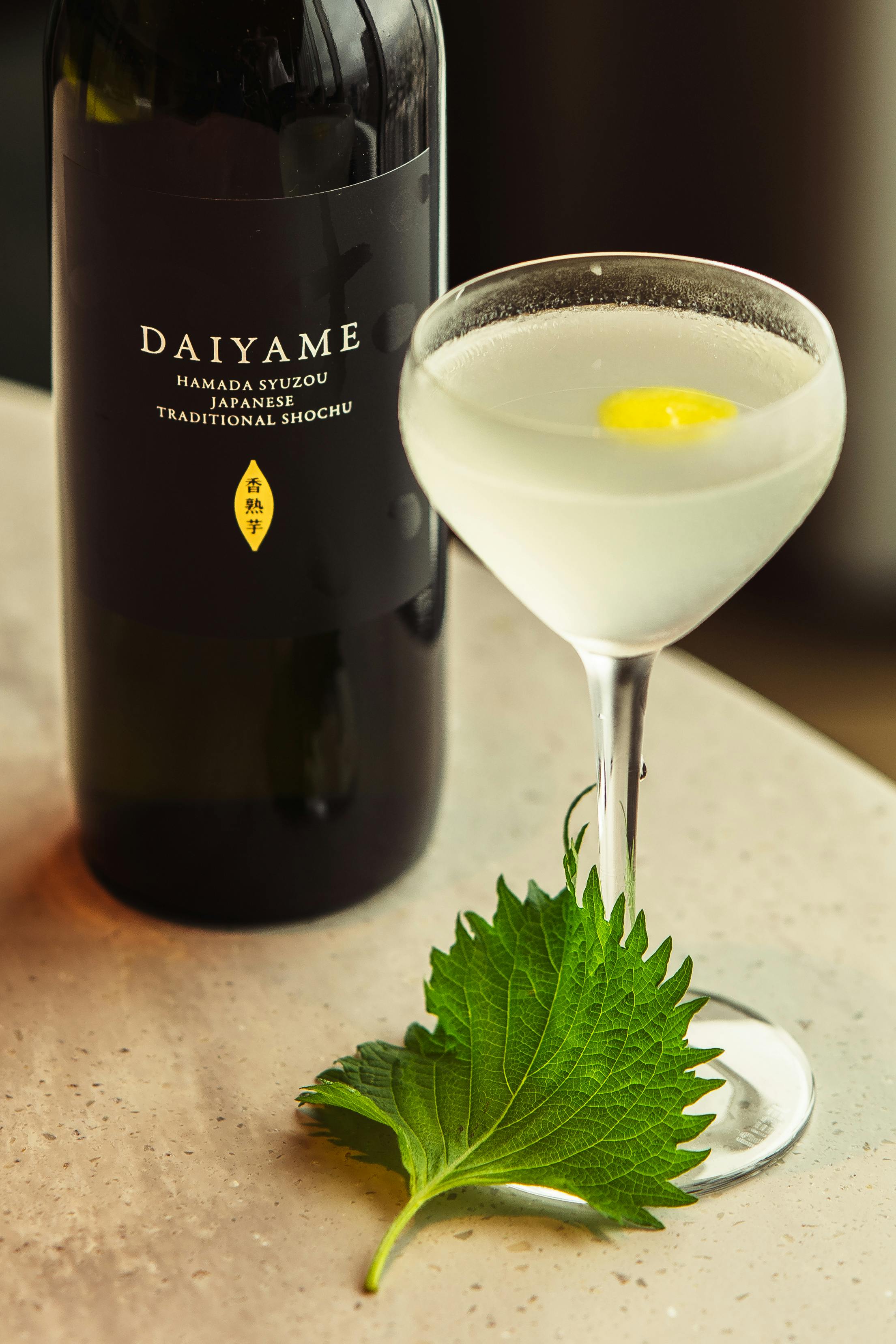 Caipirinha with sake cocktail