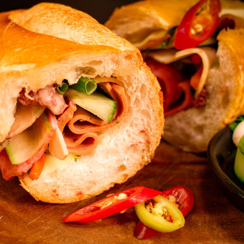 Vietnamese Bánh Mì Lasagna