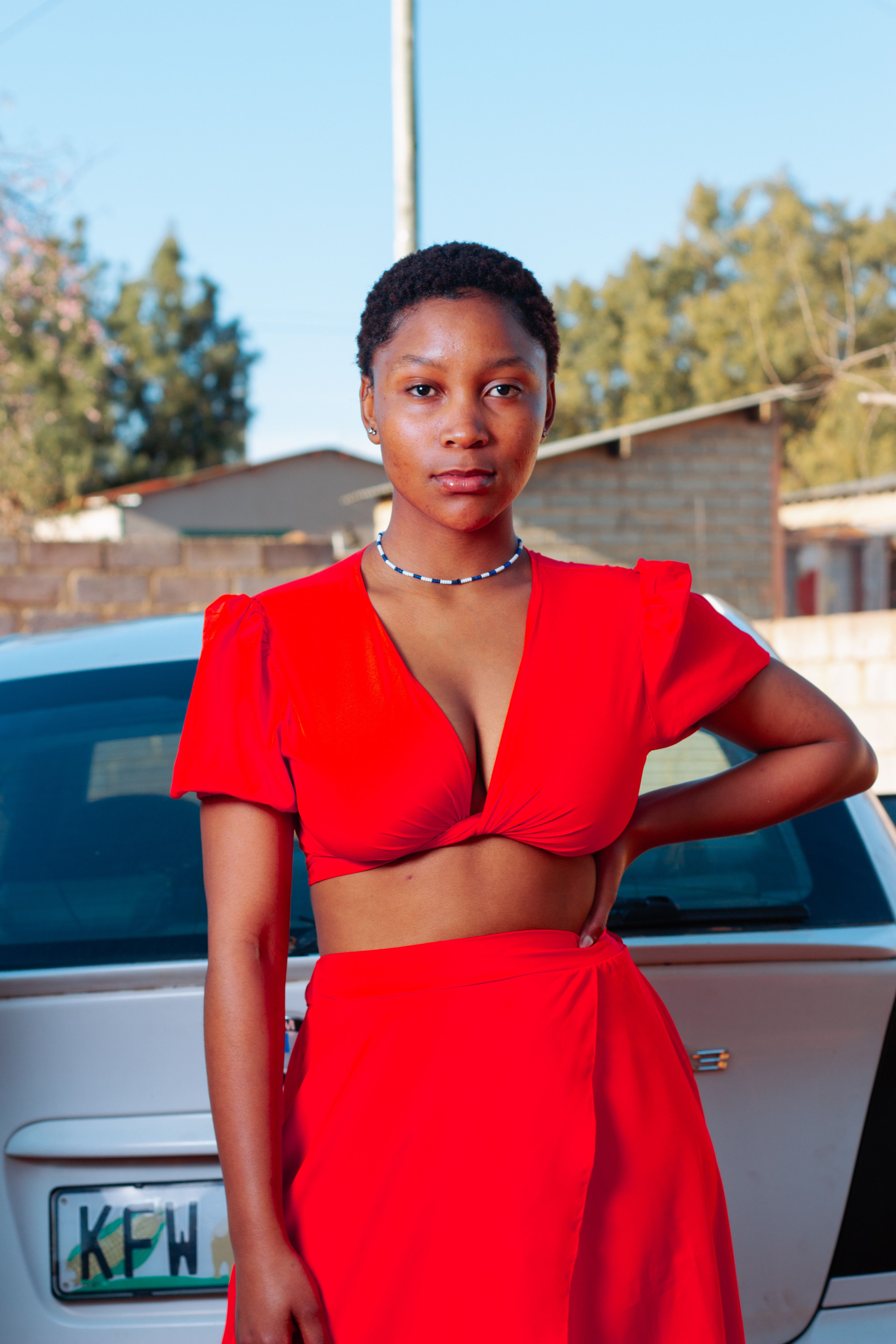 red dress south africa kimjayde knocked all socks off with this shoot, serving major fierce in red dress from South-African designer @gertjohancoetzee Dress: @gertjohancoetzee Whip: @zebrasquare001 @zebrasquareautomobile Makeup: @thesweetestface.sa Hair: @jade.d_salon