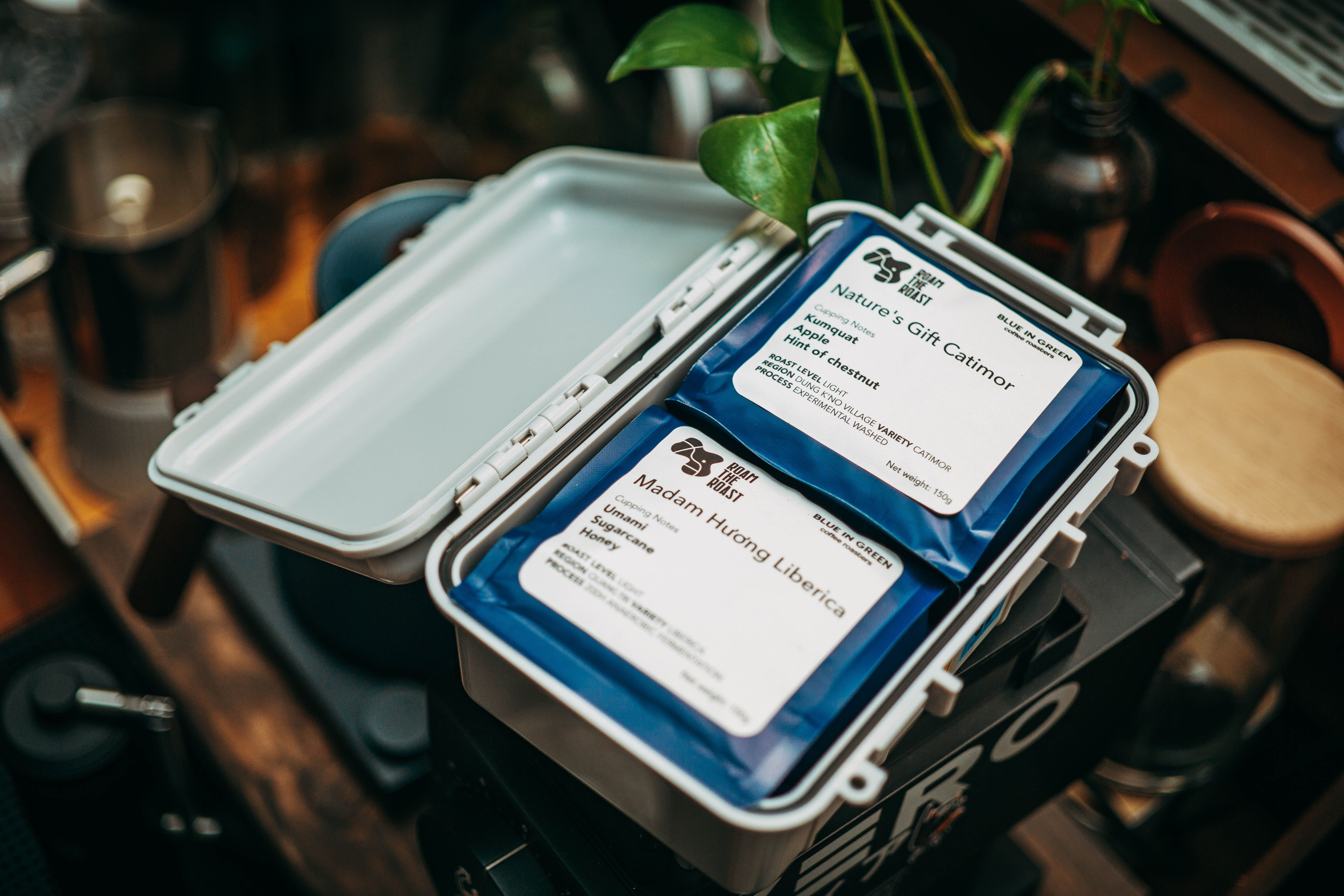 Lyxigt kaffepaket med specialkaffe