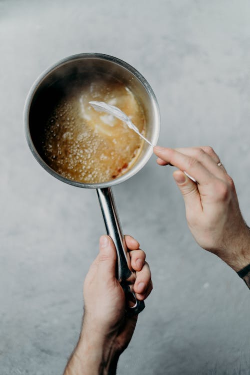 Silver Cooking Pot