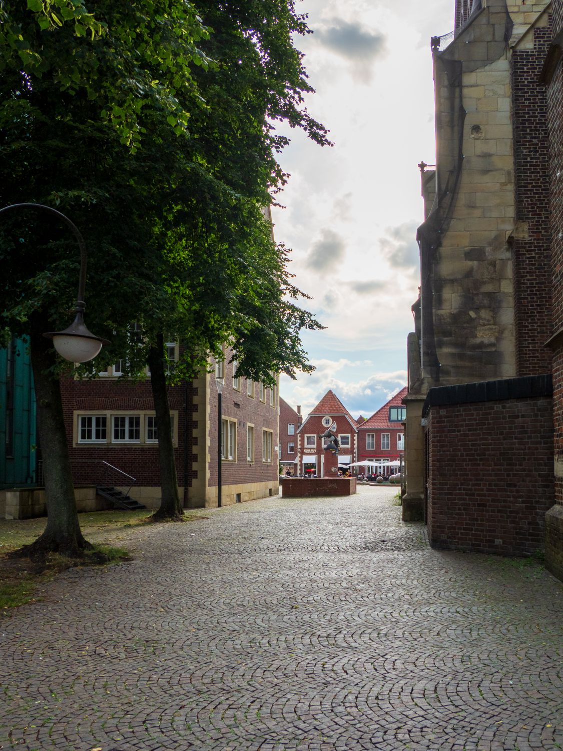 Cobblestone Alley in Historic European Town · Free Stock Photo