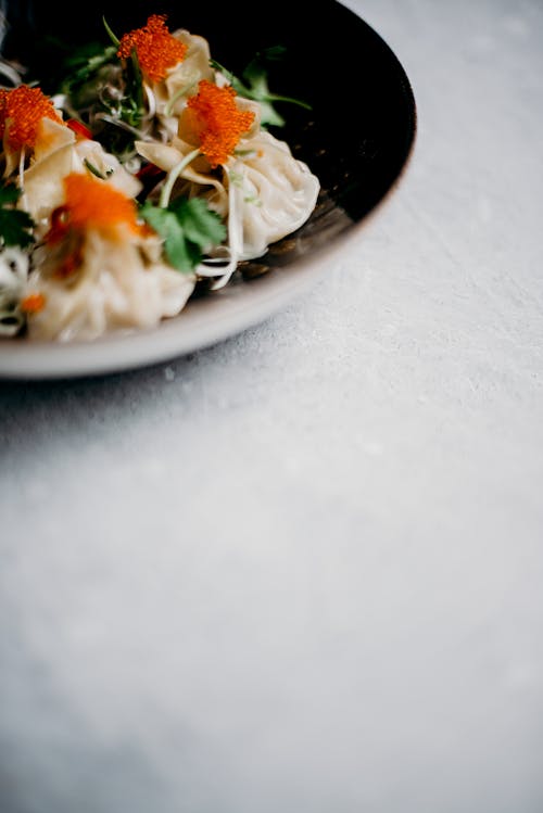 Free Photo Of Dumplings On Bowl Stock Photo