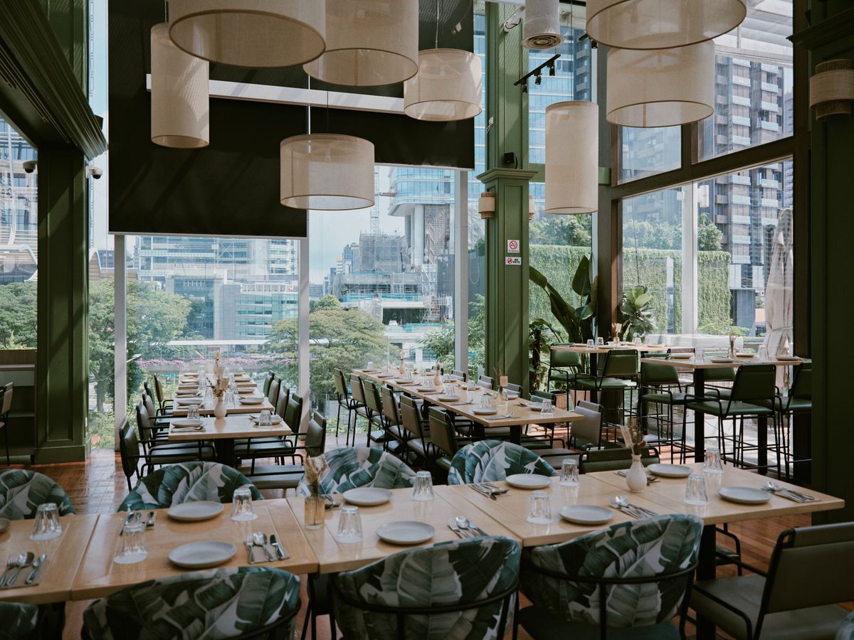 Interior of a Restaurant