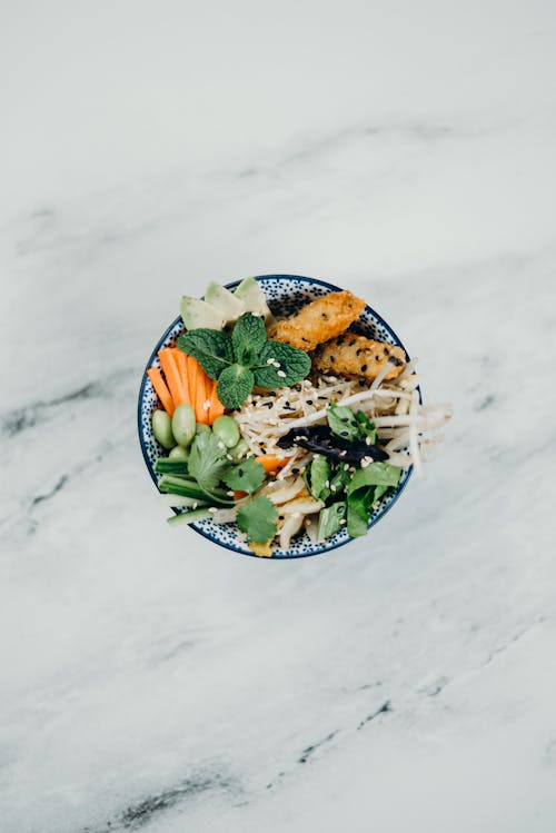 Free Healthy Food in a Bowl Stock Photo