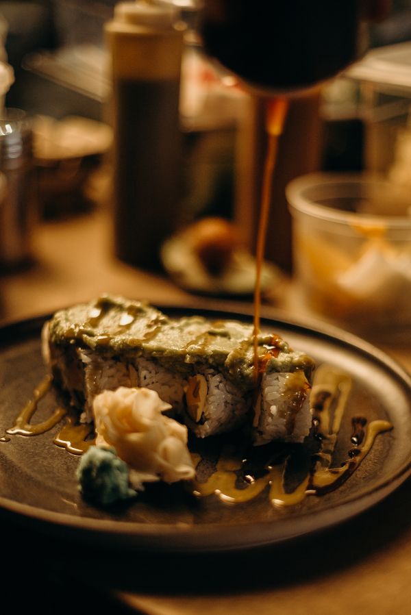 Plat gastronomique