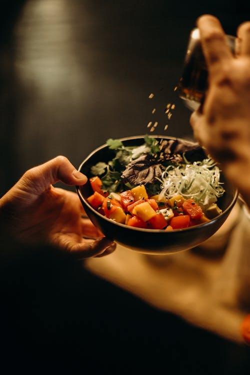 Free Photo Of Person Holding Bowl  Stock Photo